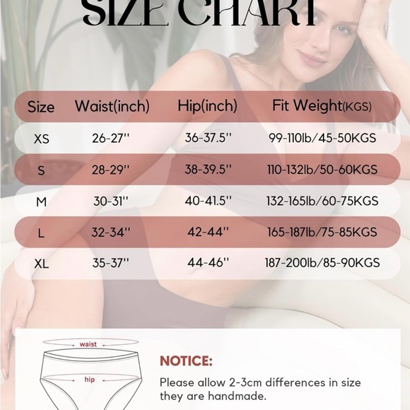 Gneph Women's Cheeky Panties 6-pack - Picture 3 of 7